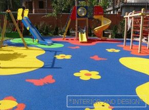 Pavimento per un parco giochi