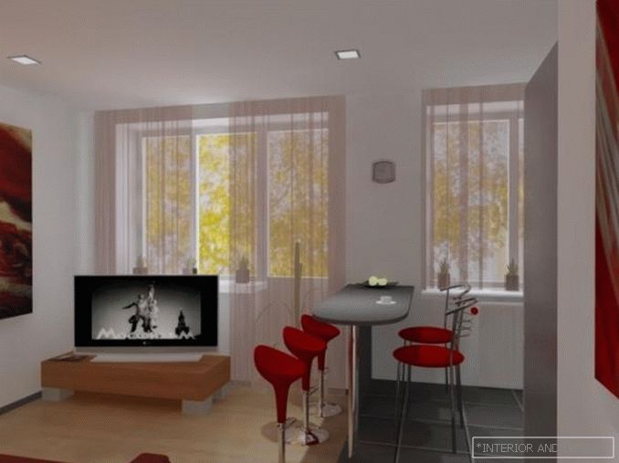 Design degli appartamenti a Kruscev 2